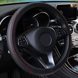 휠마스크 자동차 스타일링 가죽 스티어링 휠 커버 포드 f150 f250 focus3 focus2 Kuga Ka Fiesta 해치 F 시리즈 퓨전 몬데오