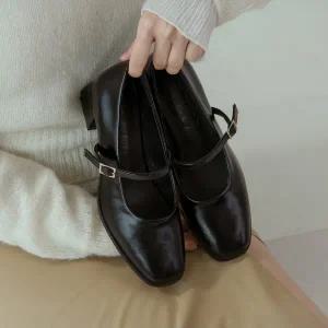 [롯데백화점]소보 클락슨 메리제인 미들힐 펌프스 5cm