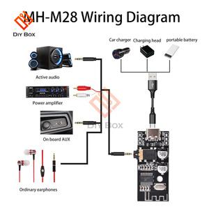 MH-MX28 무선 MP3 디코더 보드 Type-C Bluetooth 5.1 오디오 모듈 Verlustfreie 스테레오 Lautsprecher Hoh
