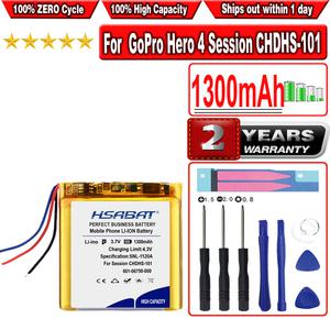 호환 고프로 히어로 4 세션 CHDHS-101 5 CHDHS-501 HWMR1배터리 1300mAh 601-06750-000 601-10257-000 601-