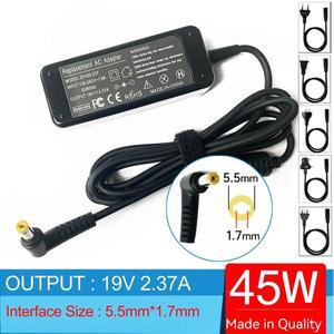 19V 2.37A 5.5MMx1.7MM PA-1450-26 노트북 AC 어댑터 충전기 Acer 아스파이어 V5-131 V3-431 V3-572 V5-452