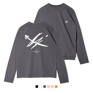 X-ARROW 옆트임 긴팔 티셔츠 (STL2-XX5042)