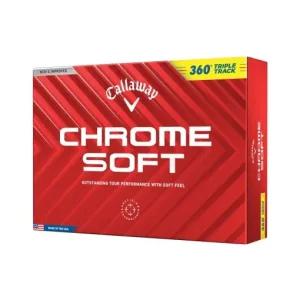 [캘러웨이 정품] CHROME SOFT 24 360 TRIPLE TRACK 옐로우 10더즌