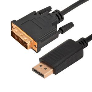 8M DP DVI 변환기 코드 DisplayPort Male DVI 24 1Pin Male 모니터 디스플레이 어댑터 케이블