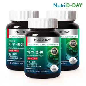 뉴트리디데이 프리미엄 아연 셀렌 x 3병 총6개월분