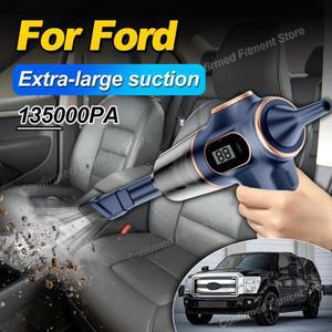 Portable Mini Car Vacuum 135000PA High Power Strong Deep EcoSport Fiesta