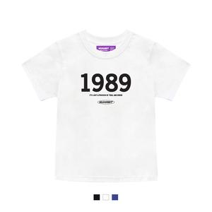 1989 LOGO 슬림핏 반팔 티셔츠 (SFS2-2NH7098)