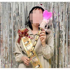 부모님 용돈 요술봉 어깨띠 이벤트 돈 어버이날 선물 LED 반전 생신 환갑 칠순 아내