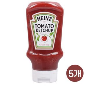 하인즈 오리지널 토마토 케? 케찹 소스 460g 5개 샌드위치 핫도그 다용도