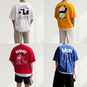 9종 히트 아이스 쿨링 프린팅 반팔티 데일리룩 커플 휴양지 바캉스