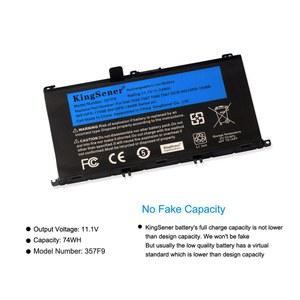 호환 DELL P57F001 4V KingSener 7559 11 용 P65F 5576 15 7557 게임용 74Wh 배터리, P57F 7567 357F9 7000 5577 P65F001 7566 Inspiron