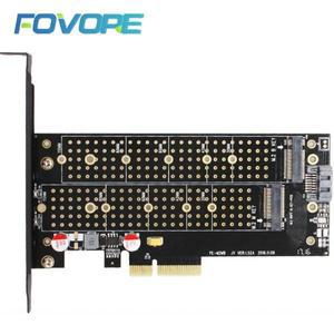 M.2 PCI-e 변환기 M.2 NVMe-PCI-e 변환기 AHCI M2 SSD B 키 PCI-e PCI 익스프레스 어댑터 카드