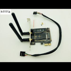 미니 소형 PCI 익스프레스 와이파이 라이저 M.2 와이파이 어댑터 M2 NGFF 키 A-E PCI-E 1X NGFF 무선 2230