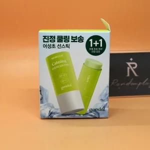 1+1 구달 맑은 어성초 진정 쿨링 선스틱 SPF50+ PA++++ 19g + 19g