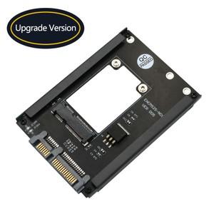 MSATA SSD-2.5인치 SATA 3.0 III 어댑터 카드(프레임 브래킷 포함) 데스크탑 컴퓨터용 풀 사이즈 MSATA SSD