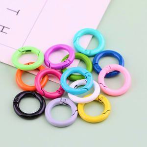 오픈형 컬러 오링 원터치 연결고리 키링 O링 연결 개고리 부자재 diy