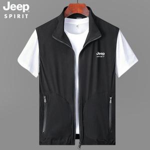 JEEP 지프 여름 남자 작업용조끼 빅사이즈 등산 조끼