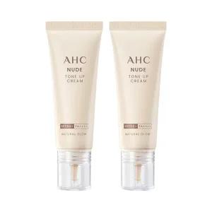 AHC 누드 톤업크림 내추럴 글로우 40ml x2 /비비크림/주름케어