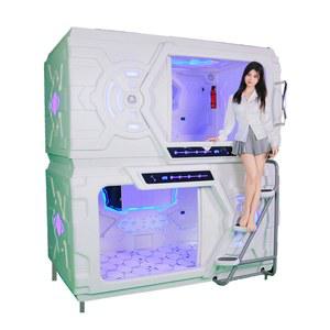 캡슐침대 가정용 수면캡슐 호텔 다락방 원목 성인용 성인 게스트 심플렉 숙박 이층 수면방