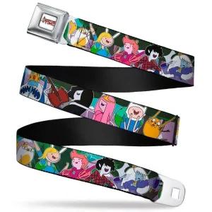 [ 943779 ] Buckle-Down 안전벨트 - 어드벤처 타임 5팬 픽션 캐릭터 트리 너비 2.5cm(1인치) 길이 50.8-91.