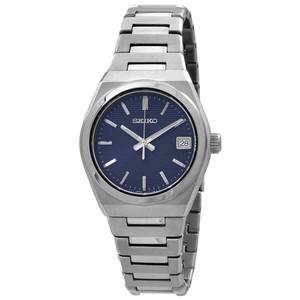 [Seiko] 세이코 에센셜 쿼츠 블루 다이얼 여성용 시계 스타일 번호 # SUR575P1