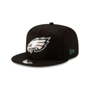 [관부가세포함] 필라델피아 이글스 S 9FIFTY NFL 조절 가능 스냅백 뉴에라 캡 - 블랙 NWT