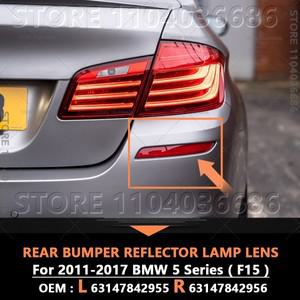 2011- BMW 호환 528i 535d M5 F10 리어 범퍼 리플렉터 램프 렌즈 63147842955