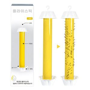 플라이스틱 초파리트랩 날파리 파리 끈끈이 6개, 6개