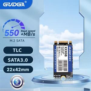 GUDGA 노트북 SSD 2242 M2 NGFF SATA 1TB 128GB 드라이브 내장 하드 디스크 HDD