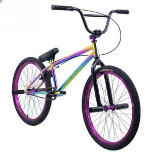 스턴트 묘기자전기 BMX 24인치 바이크 보라색 인치 액션 자전거 24