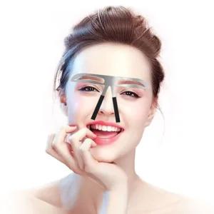 초보화장 눈썹라이너 라인 가이드 킷아이브로우 브키트 그리기 도우미 정리도구