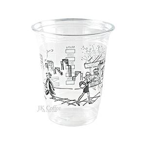 PET 14온스 92파이 거리풍경 아이스컵(1박스/1000개)
