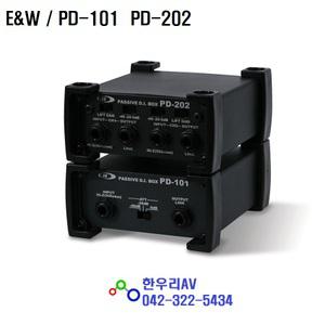 E&W PD-101 PD-202 / 패시브 다이렉트박스 DI박스 / EWD 공식대리점