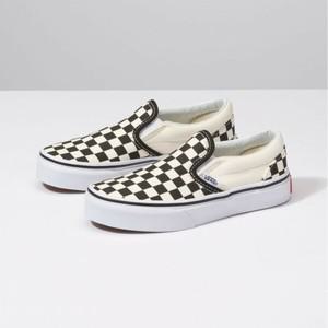[반스] 키즈(165∼210) 체커보드 Slip-on 슬립온 VN000ZBUEO1