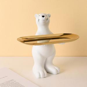 서있는 곰돌이 트레이 소품트레이 소품 정리 DD-12829