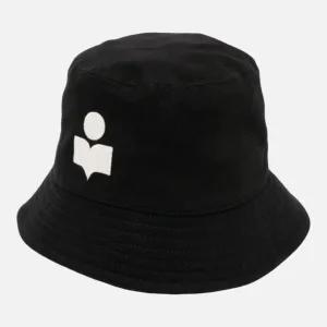 (여성)이자벨마랑 23FW 화이트로고 HALEY 블랙 버킷햇 CU001XFA A3C05A BKEC