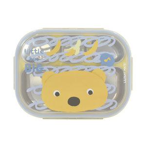 릴팡메이트 유아안전이중스텐식판(옐로베어)