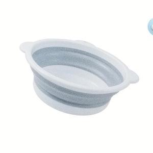 Oce 접는 세척대야 강아지 욕조 아기 목욕 고무 다라이 S 폴딩 쌀바가지 설거지통 빨래대야 갓난아기 욕조
