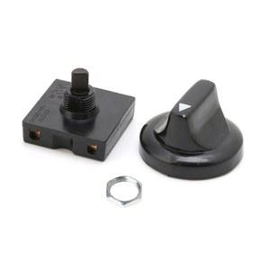 K1KA 4 위치 3 속도 팬 선택기 로터리 스위치 (오븐/스토브/히터 용 손잡이 포함) 13AMP 120V-250V 주지사 교체