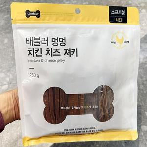MODERN 펫본 배불러 멍멍 치킨 치즈 져키 250g P0036_0204