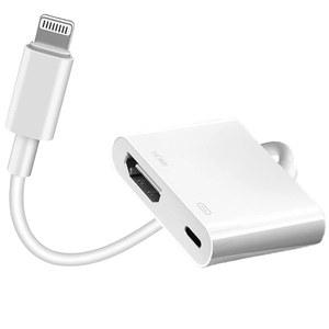 Apple MFi 인증 라이트닝에서 HDMI 디지털 AV 어댑터 1080P HD 비디오 동기화 화면 커넥터 케이블, iPhone 14와 호환되는 충전 포트 포함 /13 /12 /11 / X / 8 /7 / HDTV의 iPad / 프로젝터 / 모니터 u2026