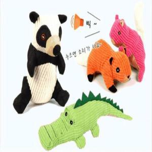 [JHP15RQ2_51CM](2개)숲속친구들(악어) 강아지버디볼 인형