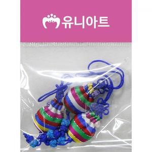 [JHQSWWLY_51AJ]만들기 재료 전통 복주머니 매듭 파랑