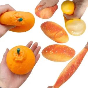 재미있는 한라봉 빵 슬라임 스퀴시 말랑이 스트레스볼