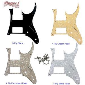 Xinyue 맞춤형 기타 부품 MIJ Ibanez RG 2550Z 픽가드 험버커 HH 픽업 스크래치 플레이트 다양한 색상 10