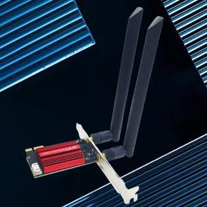 PC용 무선 와이파이 원격 제어 어댑터 7260AC 고속 이더넷 스위치 포트 더블 8dBi 안테나 PCIe 1200Mbps Wi