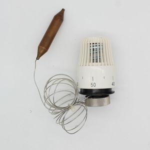 에너지 절약 30-70 도 제어 바닥 난방 시스템 온도 조절 라디에이터 밸브 헤드 M30 x 1.5mm 원격 컨트롤러