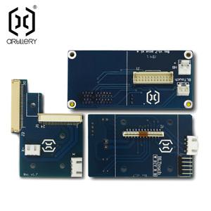 Artilley 3d 프린터 액세서리 Genius X/Z/E 축 압출기 PCB 모터 헤드 교체 어댑터 케이블 연결 보드 V1.7