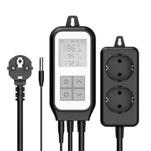 계 습도계 스마트 와이파이 소켓 온도 컨트롤러 전원 콘센트 고온 저온 경보 100-230V AC 1200W
