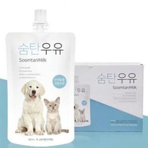 반려견간식 우유 인기 강아지 사료 고양이 우유 애견 간식 먹이